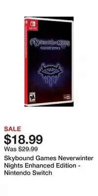 Game Stop Skybound Games Neverwinter Nights Enhanced Edition - Nintendo Switch offer
