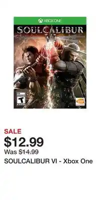 Game Stop SOULCALIBUR VI - Xbox One offer