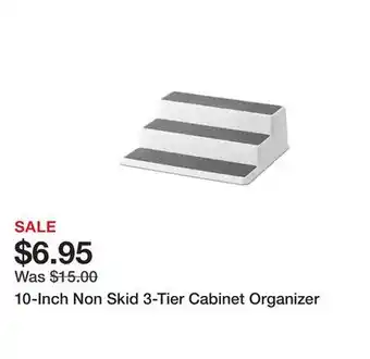 Belk 10-Inch Non Skid 3-Tier Cabinet Organizer offer