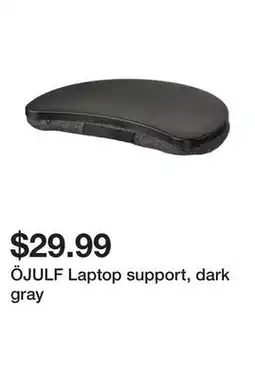 Ikea ÖJULF Laptop support, dark gray offer