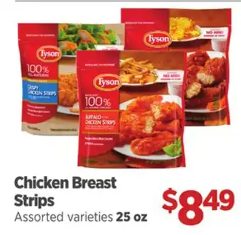 Gordon Food Services Tyson Chicken Breast Strips offer