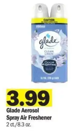 Meijer Glade Aerosol Spray Air Freshener offer