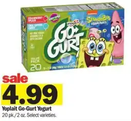 Meijer Yoplait Go-Gurt Yogurt offer