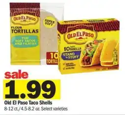 Meijer Old El Paso Taco Shells offer