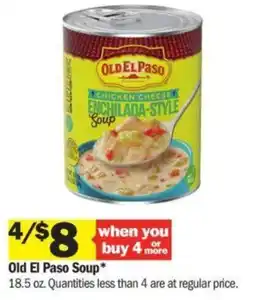 Meijer Old El Paso Soup offer
