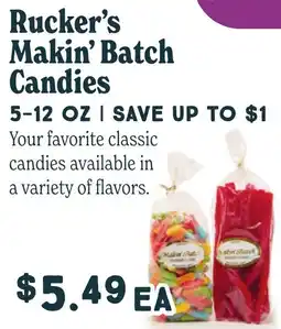 Market of Choice Rucker's Makin' Batch Candies offer
