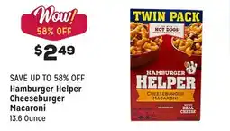 Grocery Outlet Cheeseburger Macaroni offer