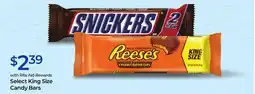 Rite Aid Select King Size Candy Bars offer