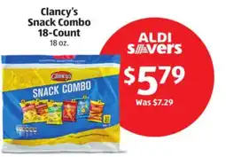 Aldi Clancy's Snack Combo 18-Count offer