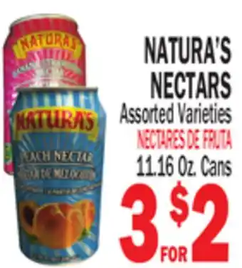 Bravo Supermarkets NATURA'S NECTARS offer