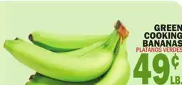 Bravo Supermarkets GREEN COOKING BANANAS offer