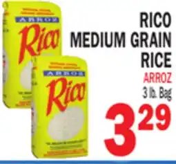 Bravo Supermarkets RICO MEDIUM GRAIN RICE offer