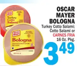 Bravo Supermarkets OSCAR MAYER BOLOGNA offer