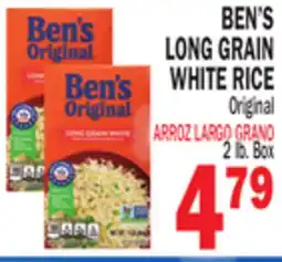 Bravo Supermarkets BEN'S LONG GRAIN WHITE RICE offer