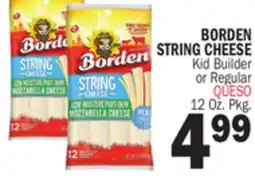 Bravo Supermarkets BORDEN STRING CHEESE offer