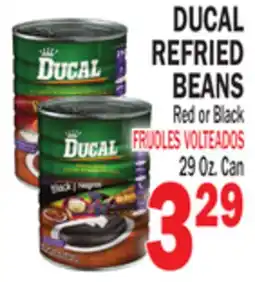 Bravo Supermarkets DUCAL REFRIED BEANS offer