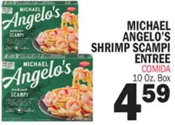 Bravo Supermarkets MICHAEL ANGELO'S SHRIMP SCAMPI ENTREE offer