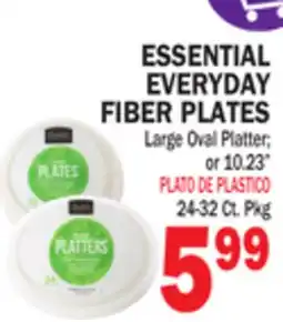 Bravo Supermarkets ESSENTIAL EVERYDAY FIBER PLATES offer