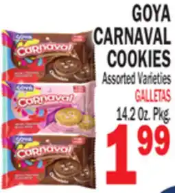 Bravo Supermarkets GOYA CARNAVAL COOKIES offer