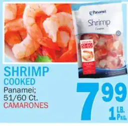 Bravo Supermarkets PANAMEI SHRIMP COOKED offer