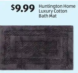 Aldi Huntington Home Luxury Cotton Bath Mat offer