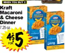 Superior Grocers Kraft Macaroni & Cheese Dinner offer