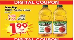 Superior Grocers Tree Top 100% Apple Juice offer