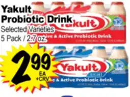 Superior Grocers Yakult Probiotic Drink offer