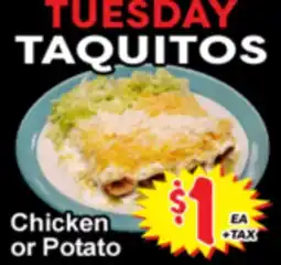 Superior Grocers TAQUITOS offer