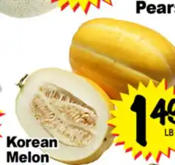 Superior Grocers Korean Melon offer