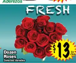 Superior Grocers Dozen Roses offer