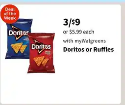 Walgreens Doritos or Ruffles offer