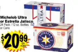 Superior Grocers Michelob Ultra or Estrella Jalisco offer