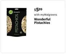 Walgreens Wonderful Pistachios offer