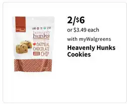 Walgreens Heavenly Hunks Cookies offer