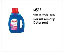 Walgreens Persil Laundry Detergent offer