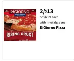 Walgreens DiGiorno Pizza offer