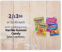 Walgreens Haribo Gummi Candy offer