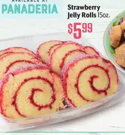 Vallarta Supermarkets Strawberry Jelly Rolls offer