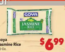 Vallarta Supermarkets Goya Jasmine Rice offer