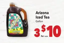 Vallarta Supermarkets Arizona Iced Tea offer