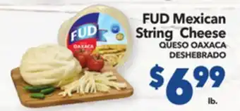 Vallarta Supermarkets FUD Mexican String Cheese offer