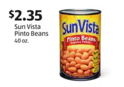 Aldi Sun Vista Pinto Beans offer