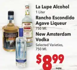 Vallarta Supermarkets La Lupe Alcohol offer