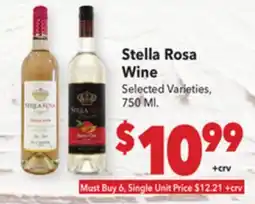 Vallarta Supermarkets Stella Rosa Wine offer