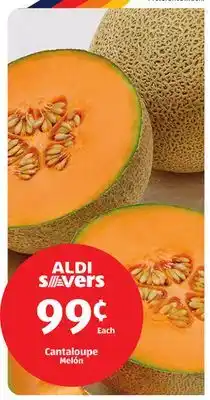 Aldi Cantaloupe Melón offer