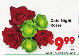 Vallarta Supermarkets Date Night Roses offer