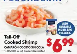 Vallarta Supermarkets Tail-Off Cooked Shrimp / CAMARÓN COCIDO SIN COLA offer