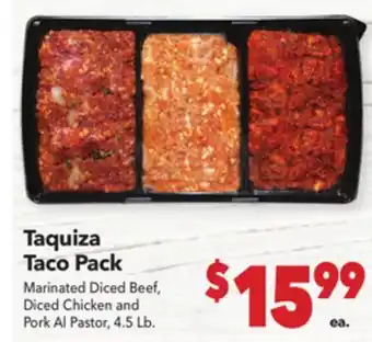 Vallarta Supermarkets Taquiza Taco Pack offer