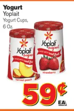 El Super Fresh Yoplait Yogurt Cups offer